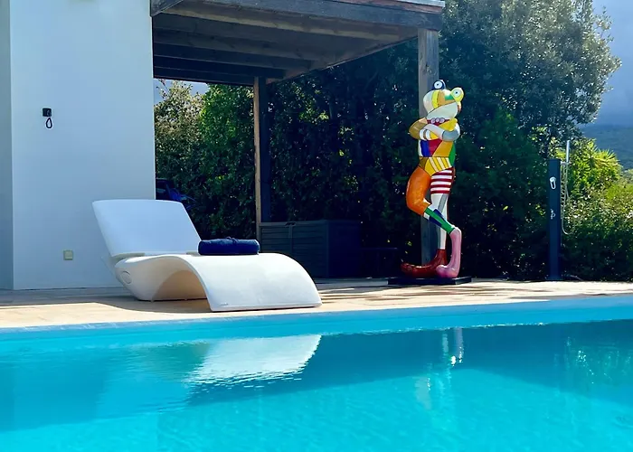 Giulia, Exceptionnelle, Vue Et Ajaccio Villa Porticcio (Corsica)