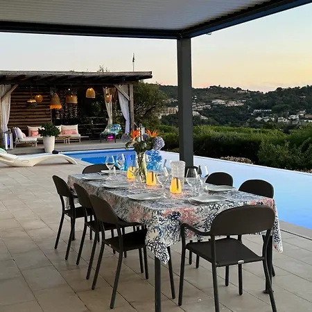 Giulia, Villa Exceptionnelle, Vue Mer Et Ajaccio Villa Porticcio (Corsica)